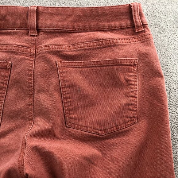 Talbots Women's Jeans Size 4 Simply Flattering Ankle Skinny Casual Coral Travel - Picture 11 of 14